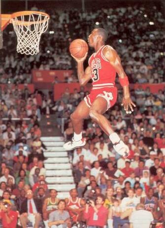 Michael Jordan Great Dunk Wallpaper