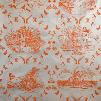 Flavor Paper Sassy Toile Wallpaper Modern