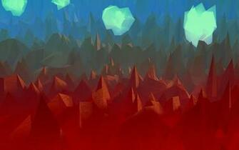 Paint Polygon Art Wallpaper HD