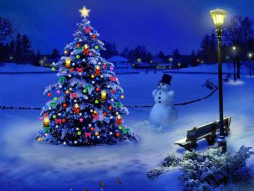 3d Christmas Tree For Your Desktop