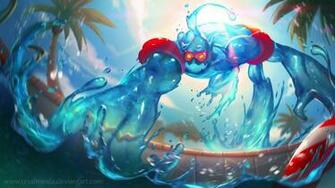Pool Party Zac Art Of Lol