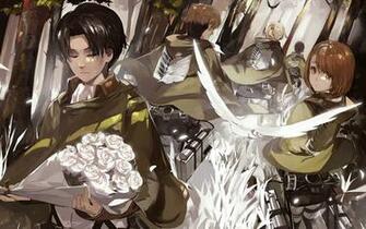 Levi Special Squad Anime Attack On Titan Shingeki No Kyojin HD