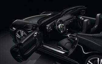 Porsche Black Edition Wallpaper
