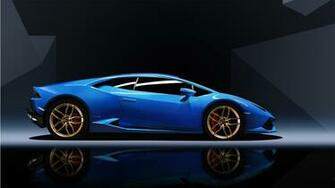 Blue Lamborghini Huracan Wallpaper HD Car