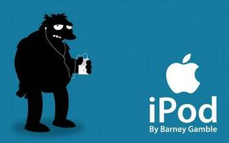 Ipod Barney Gumble Wide Image Gadgets