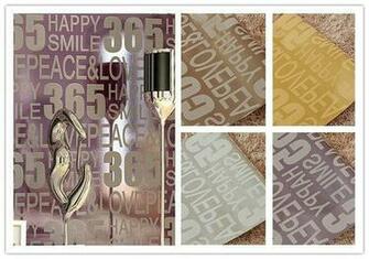 Wallpaper European Style Contemporary Art Deco Four Color