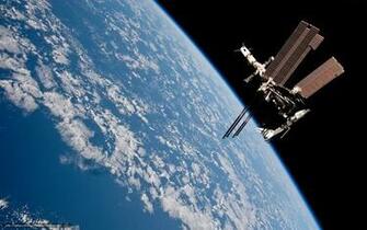 Wallpaper Land Progress Clouds Iss