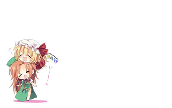 Touhou Chibi Flandre Scarlet Hong Meiling Simple