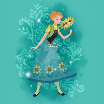 Anna Frozen Fever Fan Art