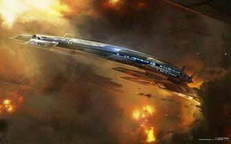 Mass Effect Normandy Sr Wallpaper HD Desktop