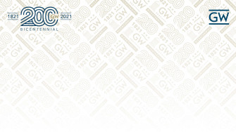 George Washington University White Bicentennial Background Wallpaper