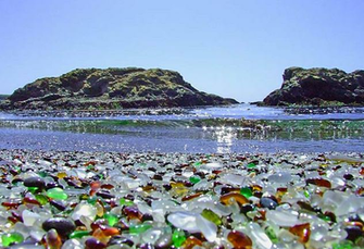Tourism Glass Beach