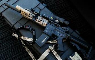 Wallpaper Weapons Machine Hk416 Heckler Amp Koch Image For