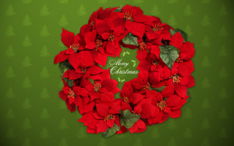 Christmas Wreaths Photos Wallpaper