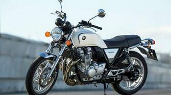 Honda Cb1100 White Front Motorcycle