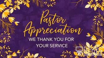 Autumn Breeze Pastor Appreciation Still Playback Media