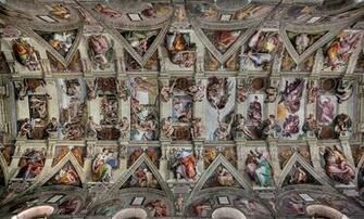 Sistine Chapel Wallpaper Top Background