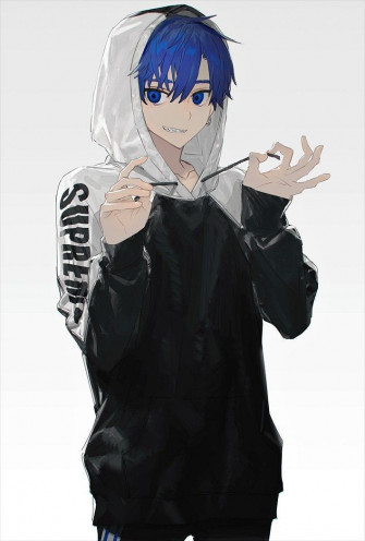Cool Supreme Anime Boy Wallpaper