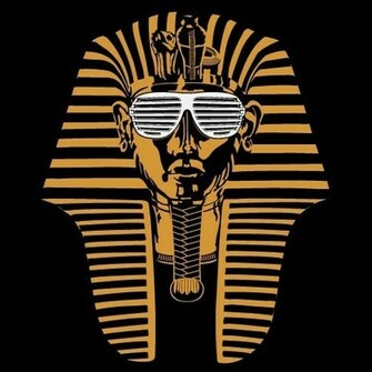 King Tut Kanye Glasses T Shirt Design From Headline Shirts