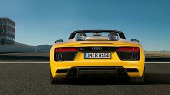 Audi R8 Spyder V10 1080p Wallpaper Gearheadwallpaper