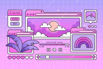 Aesthetic Vaporwave Wallpaper