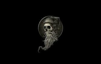 Wallpaper Minimalism Skull Headphones Style Background