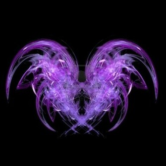 Purple And Black Wallpaper