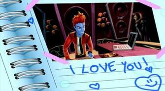 Monster High Frankie Stein And Holt Hyde In Love Wallpaper