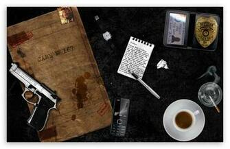Detective Items 4k HD Desktop Wallpaper For Ultra Tv