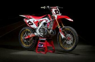 Crf450r Wallpaper Dark Background Motocross Rally Race Honda Bike