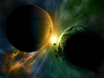 Planet Fight Wallpaper HD