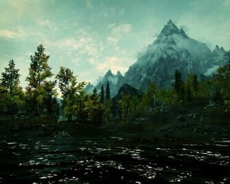 Skyrim Scenery Wallpaper By