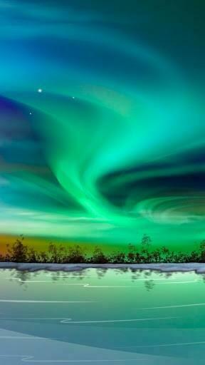 Bigger Aurora Live Wallpaper For Android Screenshot