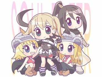 Chibi Soul Eater Girls Wallpaper Anime