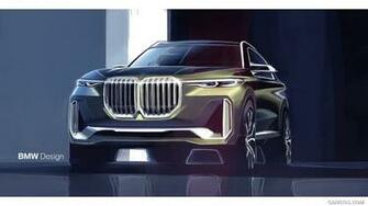 Bmw X7 Iperformance Concept Design Sketch HD Wallpaper