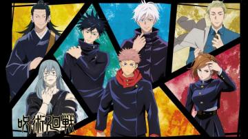 Jujutsu Kaisen Anime Characters HD 4k Wallpaper