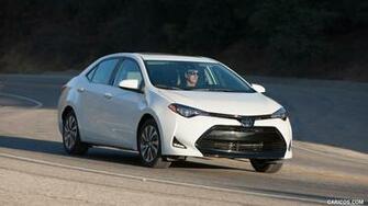 Toyota Corolla Le Eco Super White Front Three