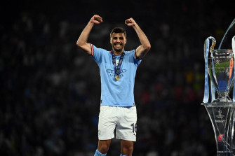 Rodri Wins Uefa Champions League Final Mvp Award Futbol On Fannation