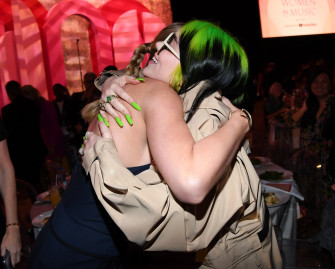 Taylor Swift And Billie Eilish At Billboard Event Pictures