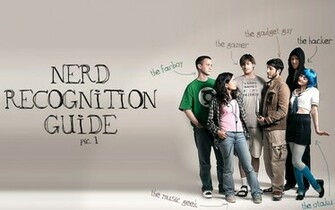 Nerd Recognition Guide Wallpaper Stock