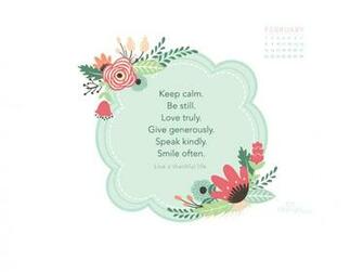 Thankful Life Desktop Calendar Monthly Calendars Wallpaper