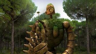 Laputa Robot Wallpaper