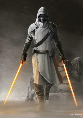 Here S A Really Cool Piece Of Star Wars Fan Art Called Jedi Mercenary