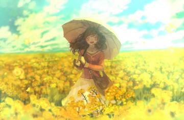 Happy Girl Wallpaper Id Wallpapervortex