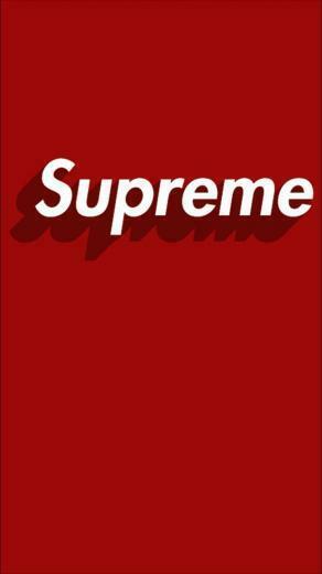 Supreme iPhone X Wallpaper Top