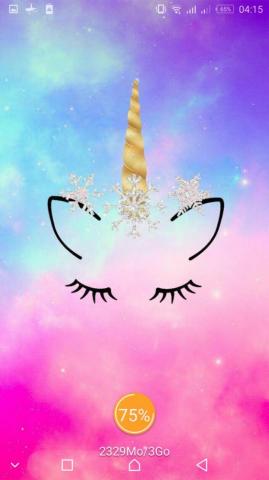 Girly Unicorn Wallpaper On