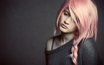 Girl Pink Hair