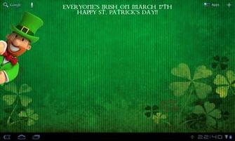 St Patricks Day Live Wallpaper Android Apps On Google Play