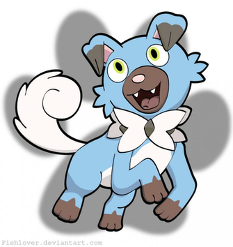 Ginga Densetsu Rockruff By Fishlover
