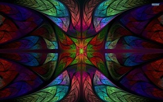 Stained Glass Wallpaper